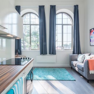From the conversion of a former school building comes an exceptional collection of studios and apartments in Leeds: CQ The Court and CQ The Gardens
